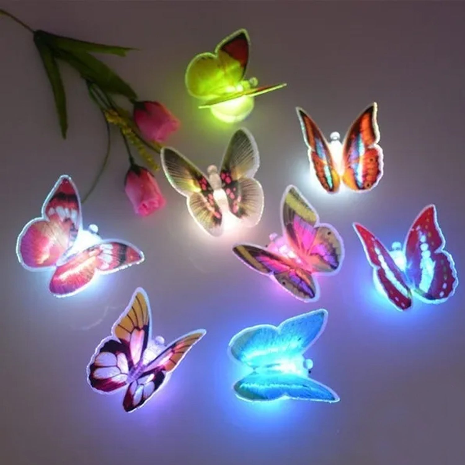 6497 BUTTERFLY 3D NIGHT LAMP COMES WITH 3D ILLUSION DESIGN SUITABLE FOR DRAWING ROOM, LOBBY. (Pack Of 50) DeoDap 6497 BUTTERFLY 3D NIGHT LAMP COMES WITH 3D ILLUSION DESIGN SUITABLE FOR DRAWING ROOM, LOBBY. (Pack Of 50) DeoDap